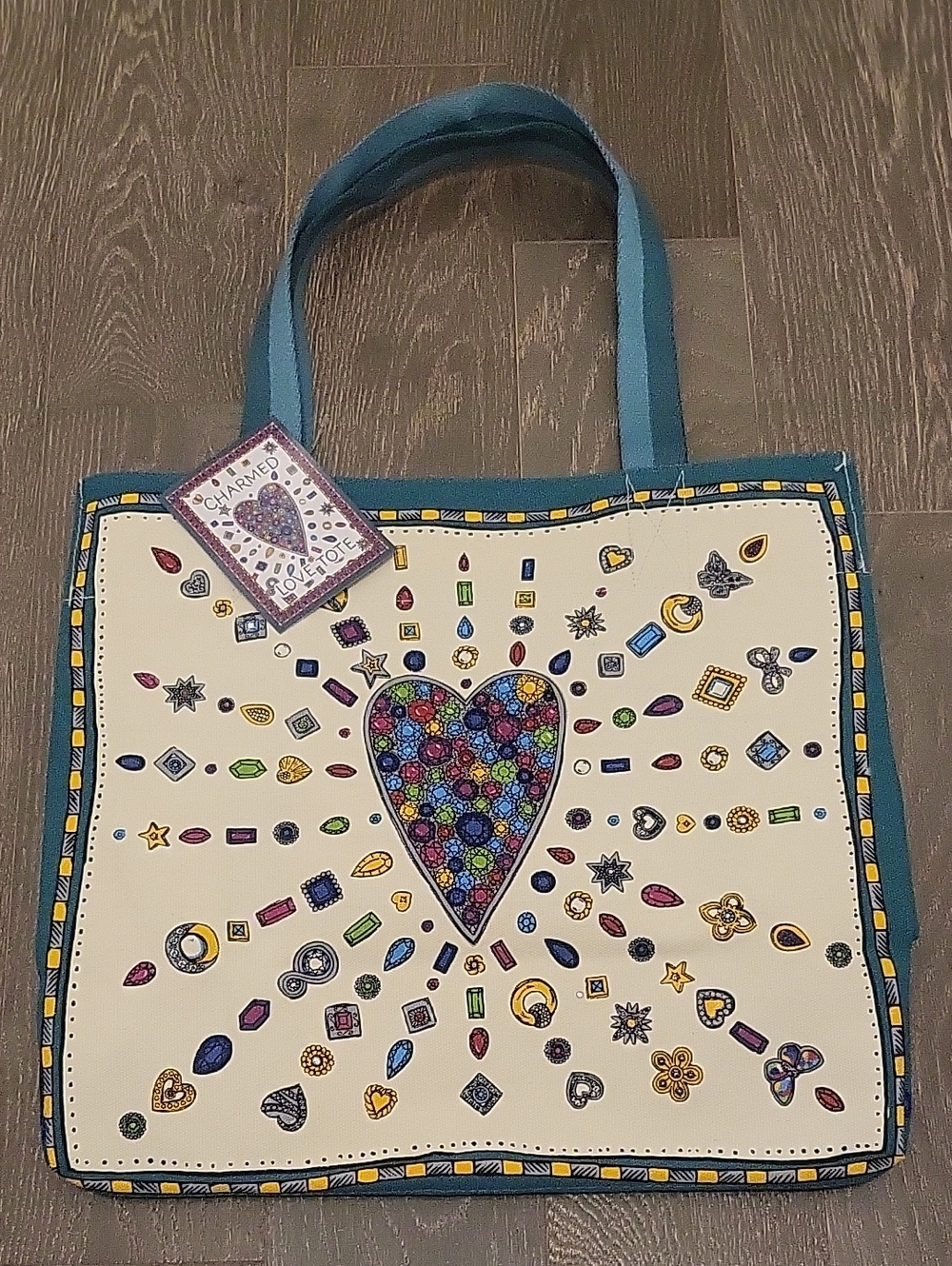 Brighton Charmed Love Tote Bag New With Tags NWT